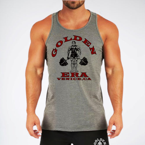 ES Collection TANK TOP body building TS160 in grey