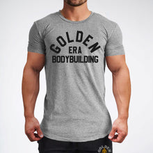 Load image into Gallery viewer, Golden Era Bodybuilding Tee - Grey
