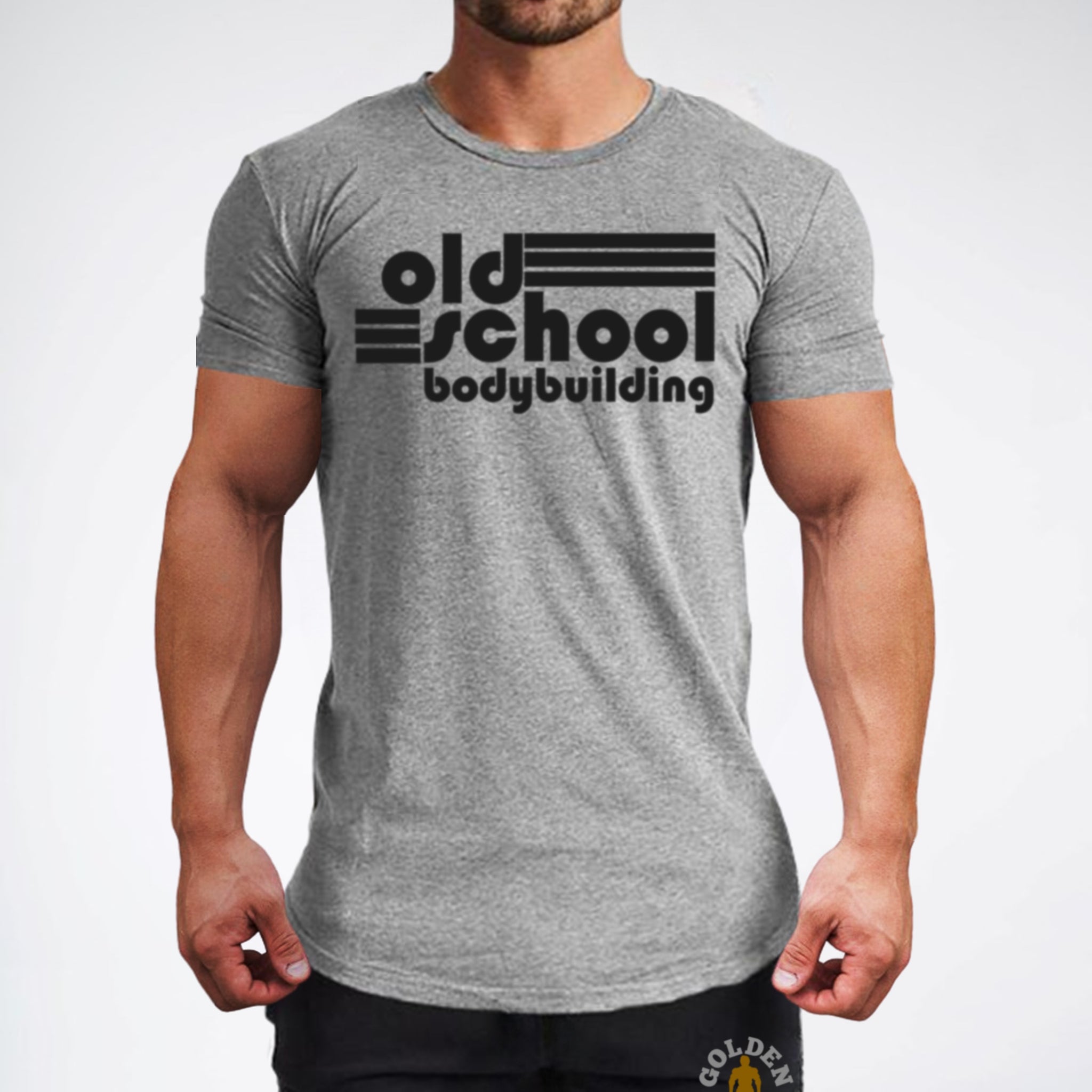 Old School Bodybuilding Tee GoldenEraAthletics