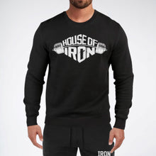 Load image into Gallery viewer, House of Iron Barbell Sweatshirt
