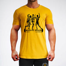Load image into Gallery viewer, Vintage Muscle Beach Venice Tee - Yellow
