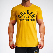 Load image into Gallery viewer, Golden Era Bodybuilding Tee - Gold
