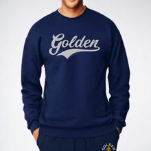 Load image into Gallery viewer, Golden All Star Sweatshirt - Navy
