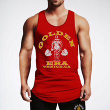 Load image into Gallery viewer, Retro Golden Era Venice Tank - Red/Gold

