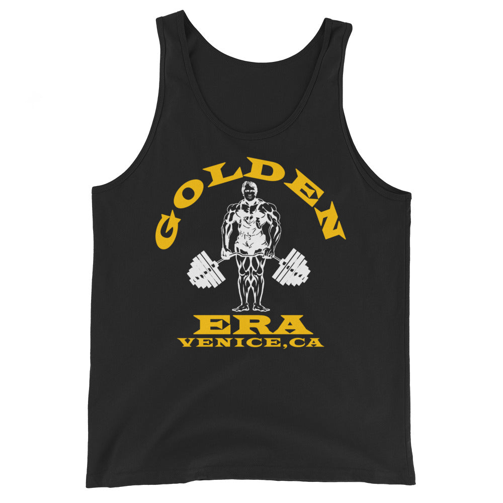 Retro Golden Era Venice Tank - Black