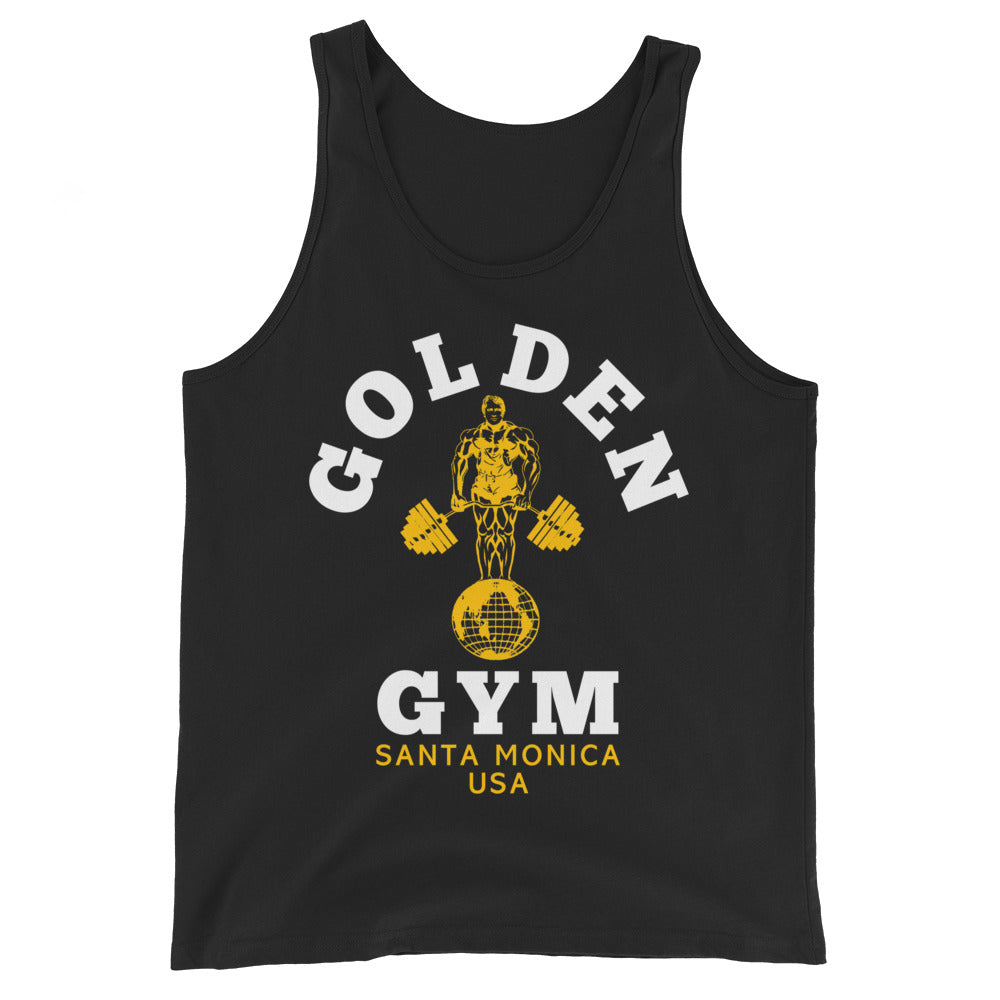 Golden Gym Tank - Black