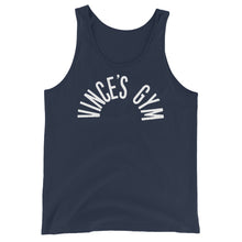 Load image into Gallery viewer, Vince&#39;s Gym Tank - Navy
