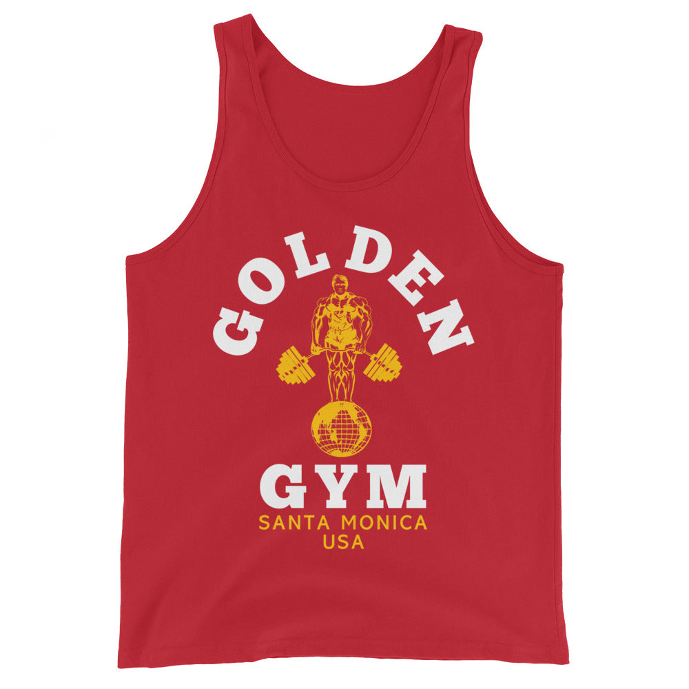 Golden Gym Tank - Red
