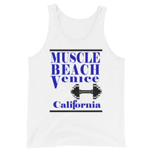 Load image into Gallery viewer, Muscle Beach Retro Tank - White
