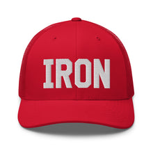 Load image into Gallery viewer, Iron Trucker Hat
