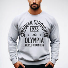 Load image into Gallery viewer, Franco Columbu &quot;Sardinian Strongman&quot; Sweatshirt
