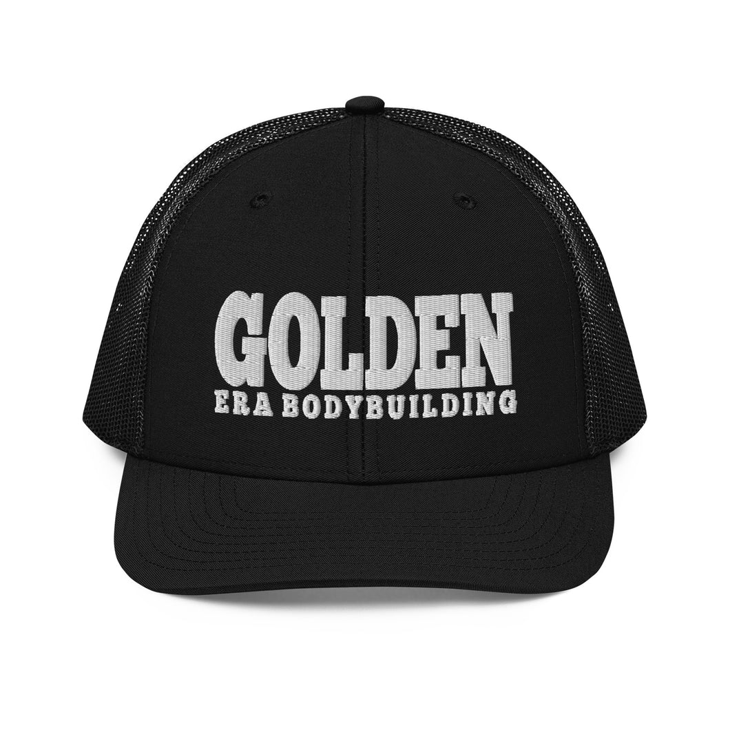 Golden Bodybuilding Gym Trucker Hat