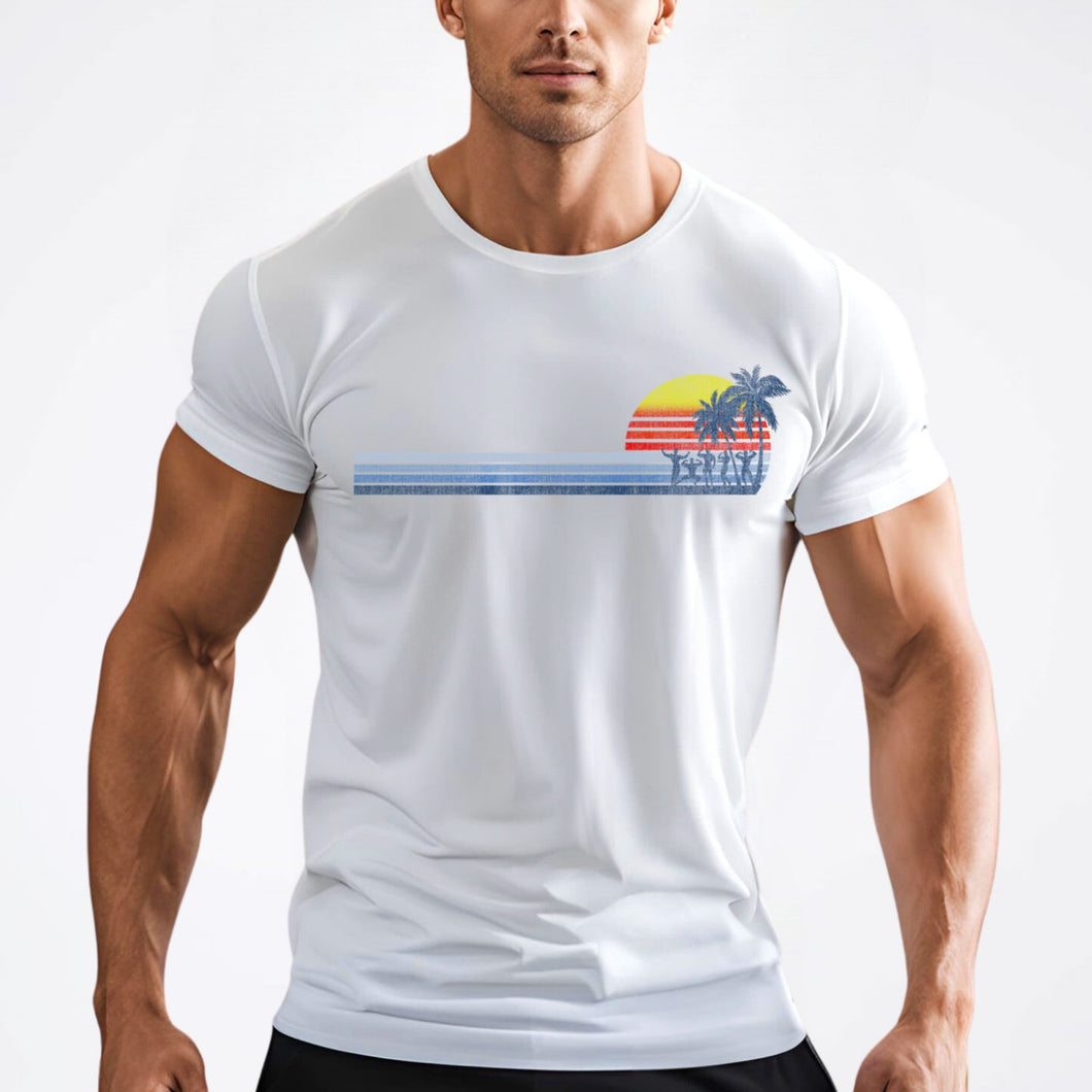 Sunset Bodybuilding T-Shirt