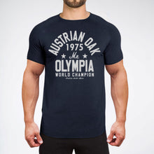 Load image into Gallery viewer, Austrian Oak 1975 Olympia Tee - Navy
