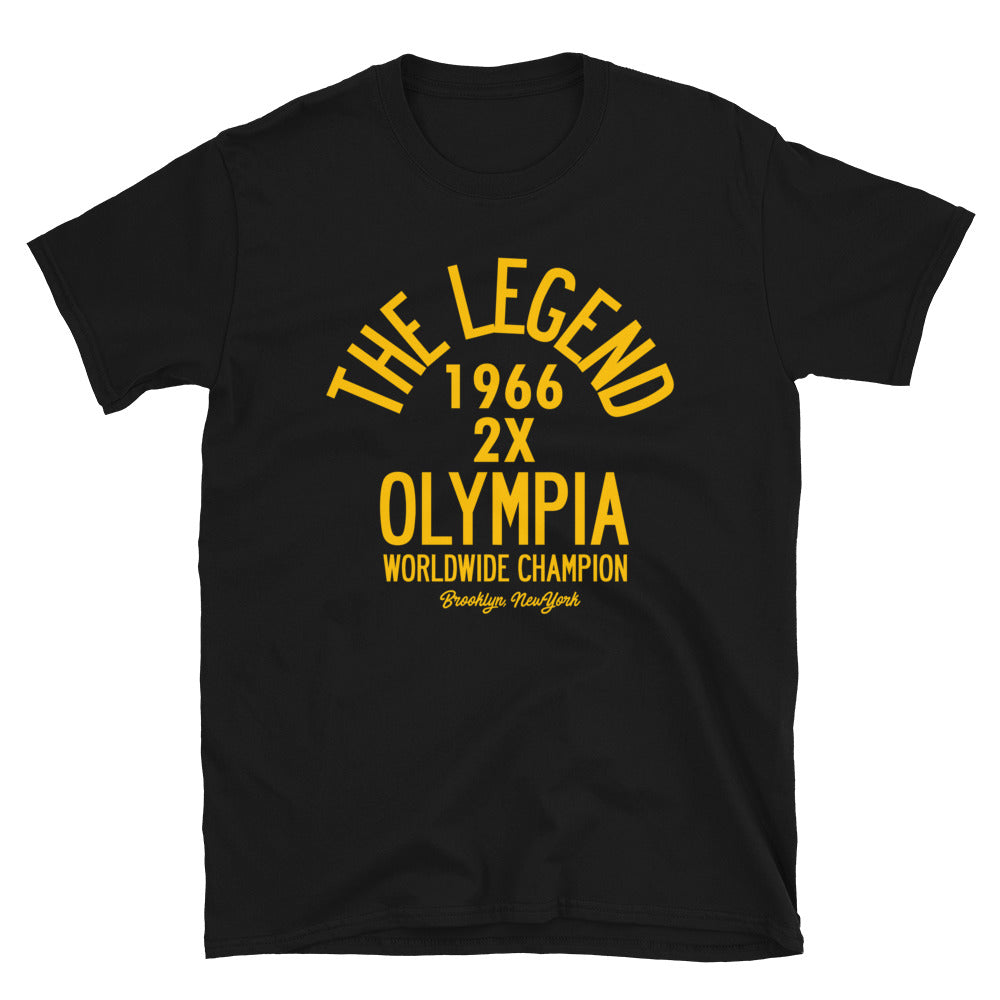 The Legend Olympia Tee - Black/Gold