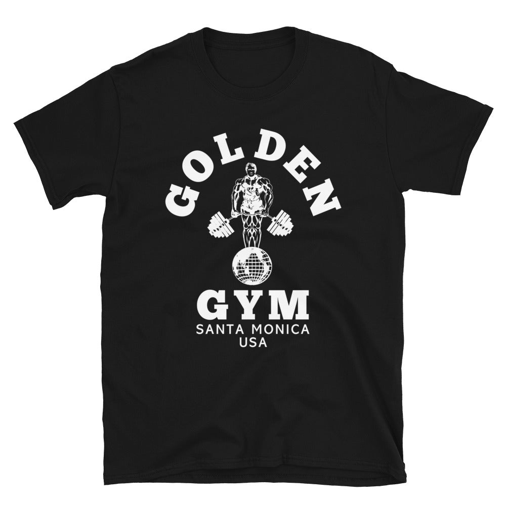 Golden Gym Tee - Black/White