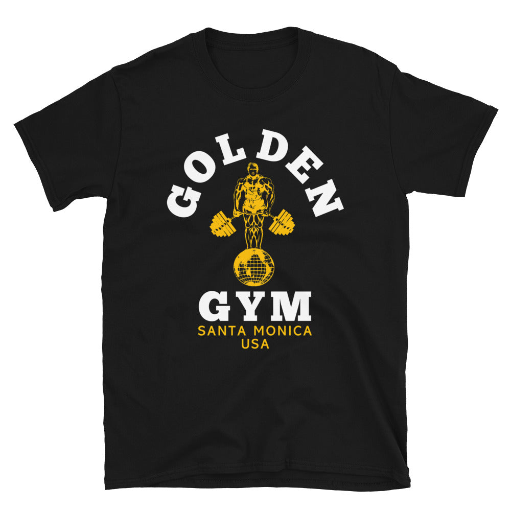 Golden Gym Tee - Black