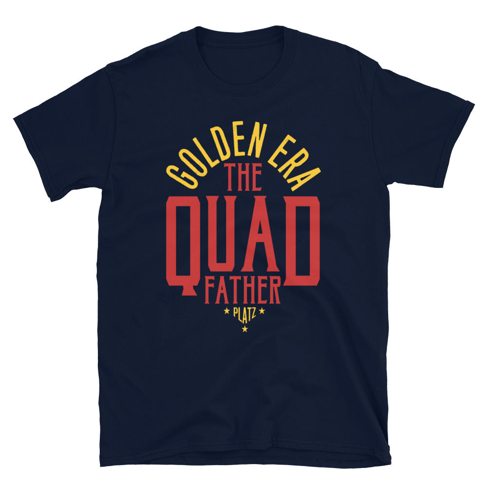 The Quad Father Tee - Navy