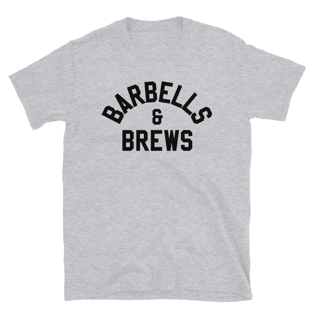 Barbells & Brews Tee - Grey