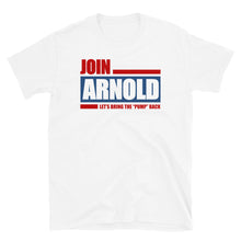 Load image into Gallery viewer, Join Arnold Tee - White
