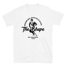 Load image into Gallery viewer, &quot;The Shape&quot; Steve Reeves Tee - White
