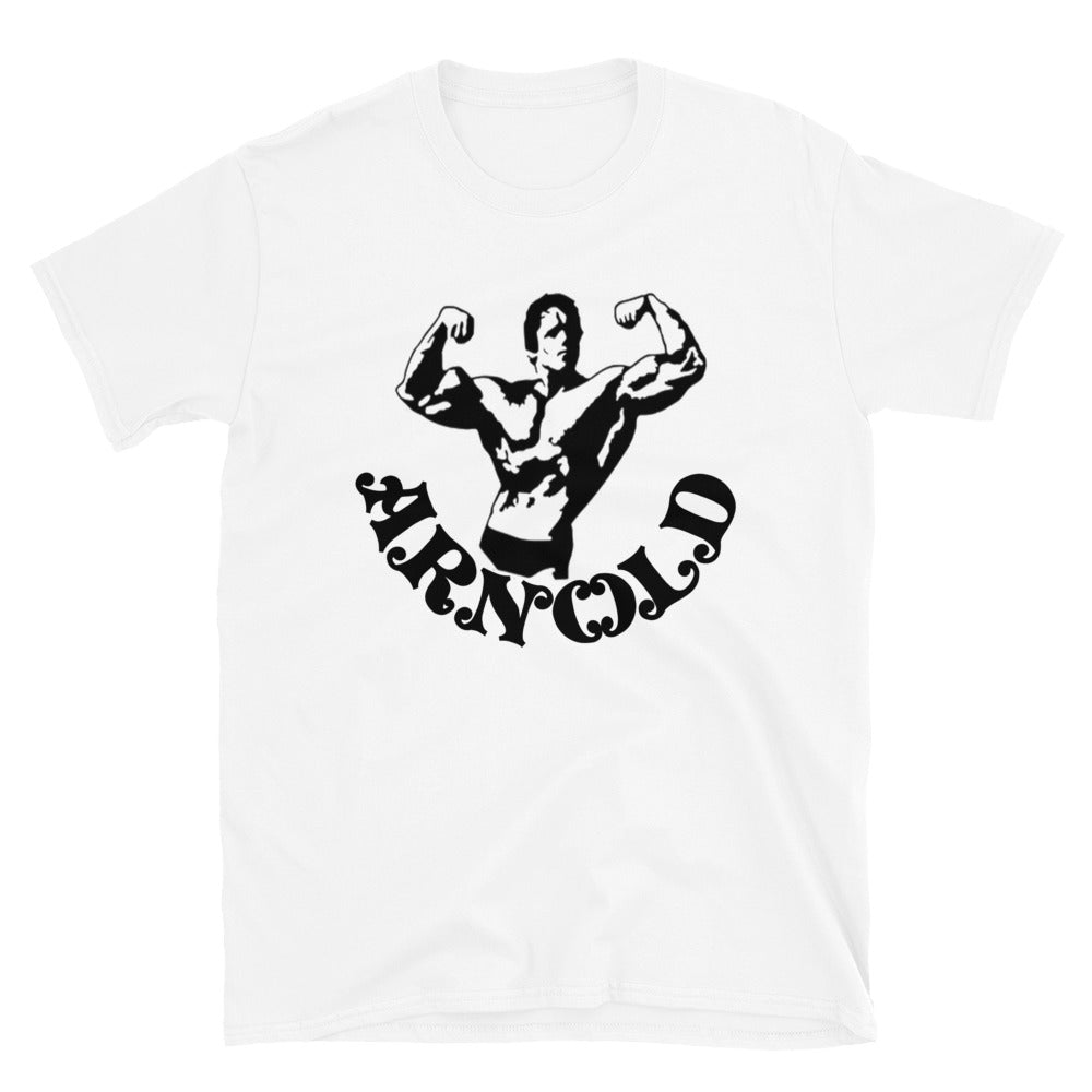 Arnold Vintage Bodybuilding Tee - White