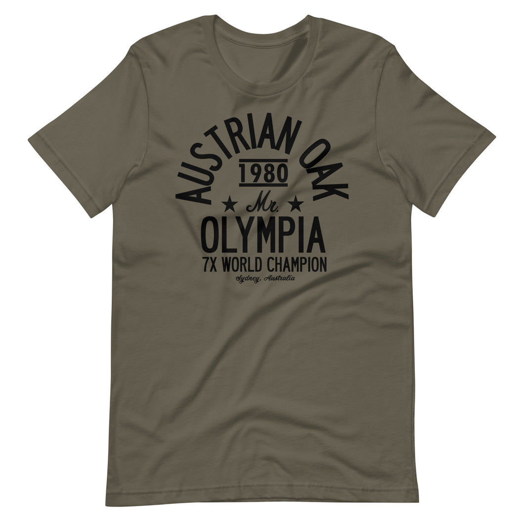 Austrian Oak 1980 Olympia Tee - Army