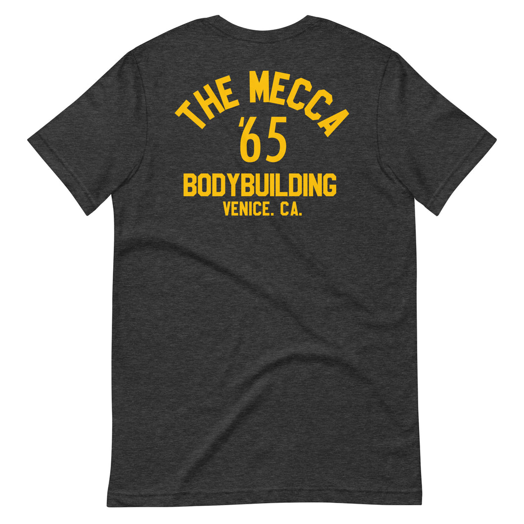 Mecca Bodybuilding 1965 Tee - Dark Grey/Gold