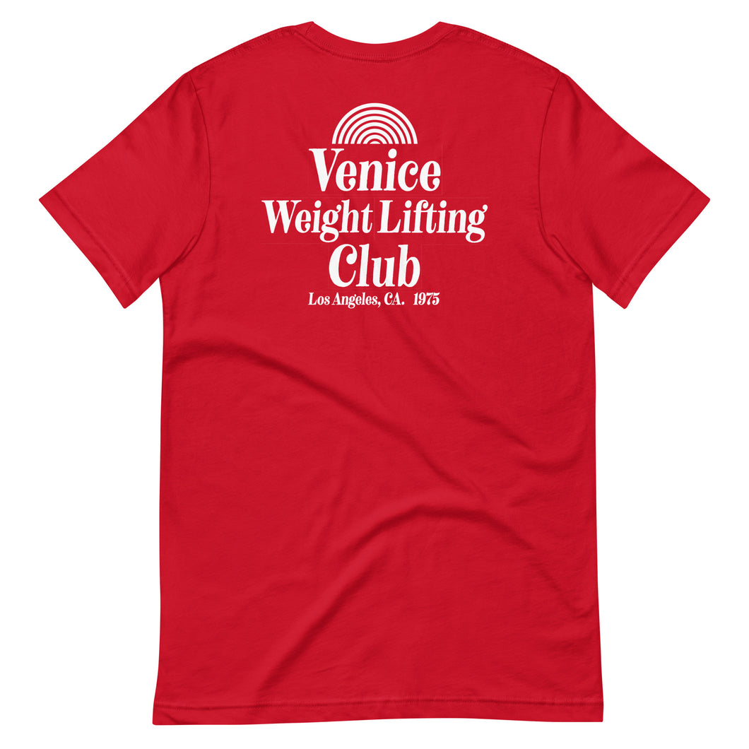 Venice Weight Club Tee - Red