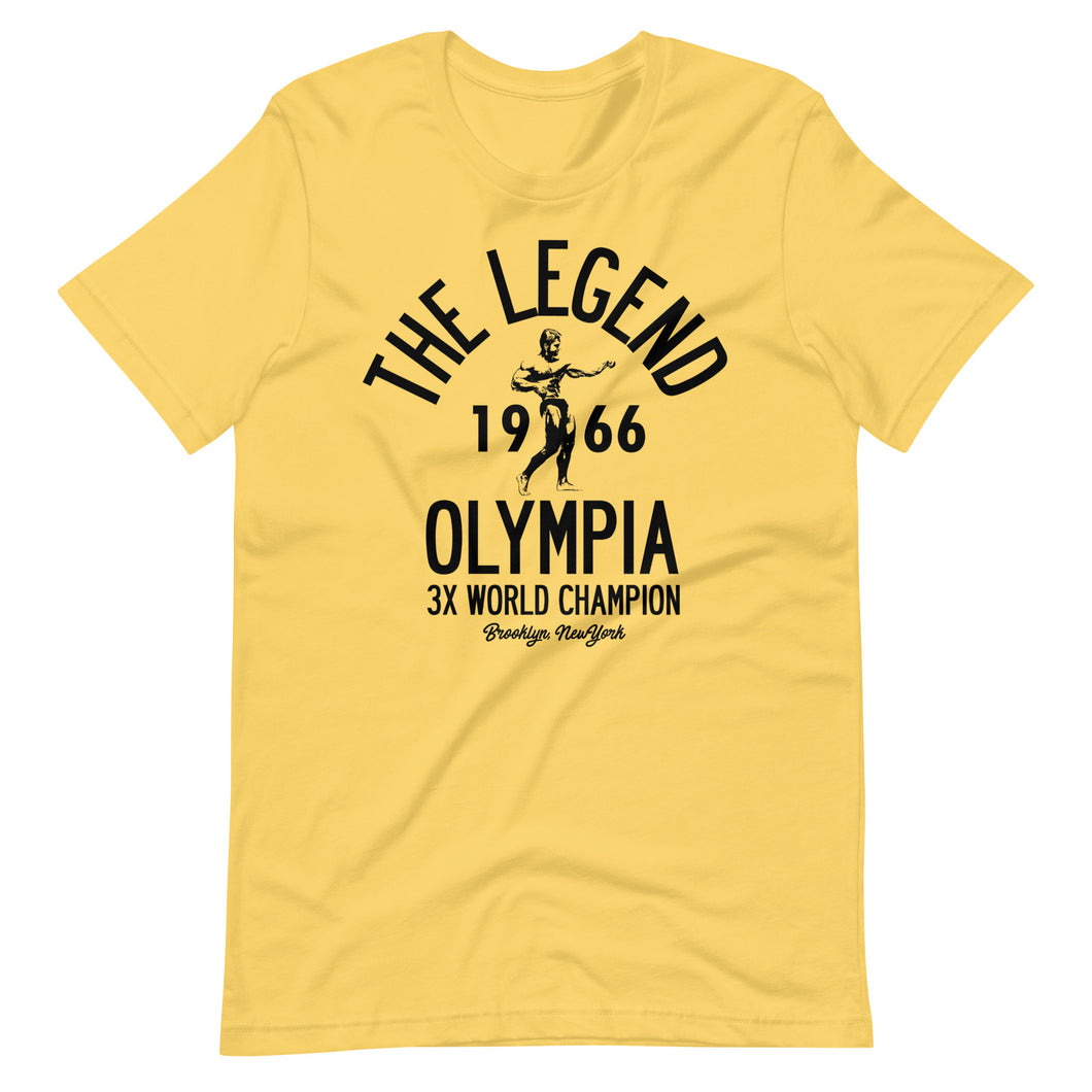 The Legend Olympia Tee - Yellow