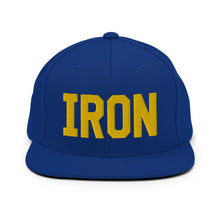 Load image into Gallery viewer, Iron Snapback Hat

