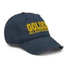 Load image into Gallery viewer, Golden Bodybuilding Vintage Hat - Navy
