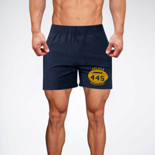 Load image into Gallery viewer, Golden Hurricane 445 Gym Shorts - Navy/Gold
