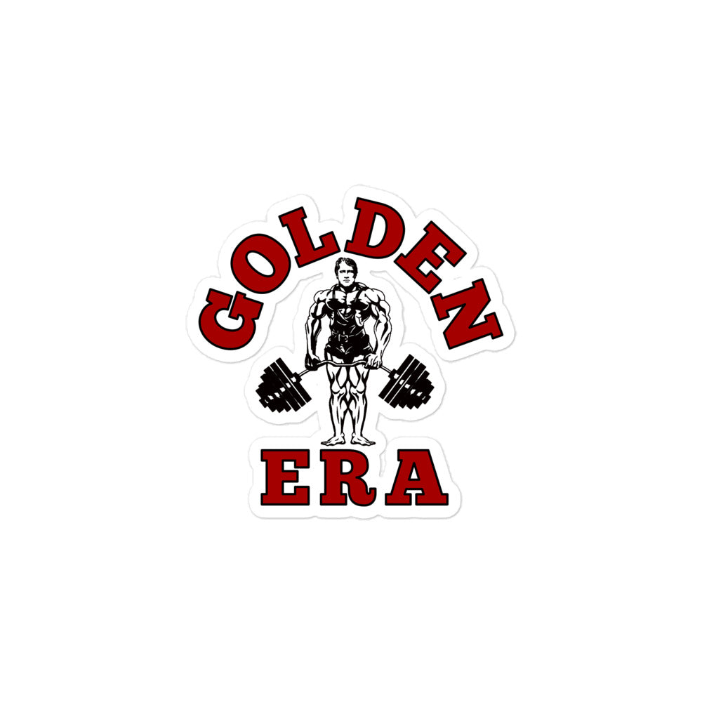 Golden Era Sticker - Red/Black