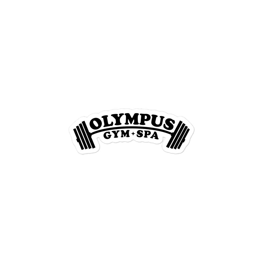 Olympus Gym Sticker