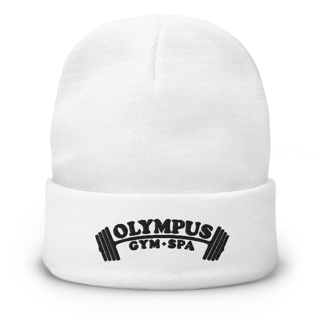 Olympus Gym Beanie - White