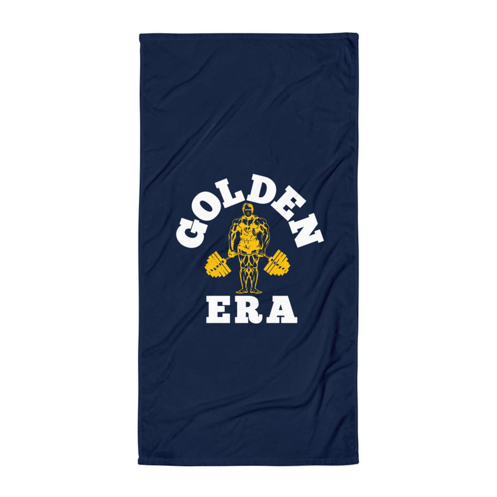 Golden Era Gym/Beach Towel - Navy
