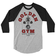 Load image into Gallery viewer, Golden Gym Raglan
