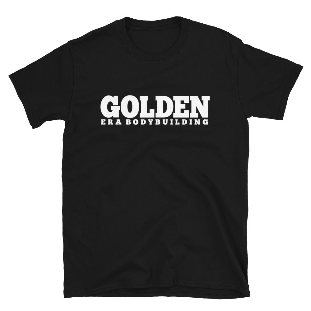 Golden Bodybuilding Tee - Black