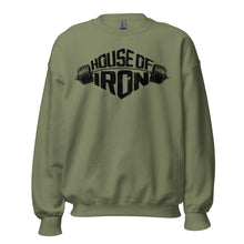 Load image into Gallery viewer, House of Iron Barbell Sweatshirt
